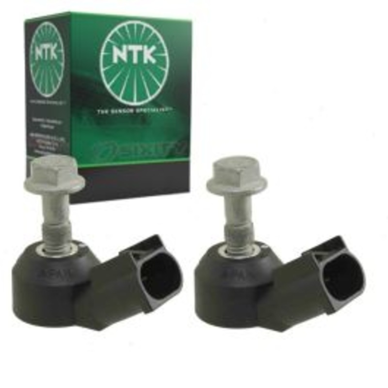 2 pc NTK Ignition Knock Detonation Sensors for 2007 GMC Sierra 1500 Classic 4.8L 5.3L V8