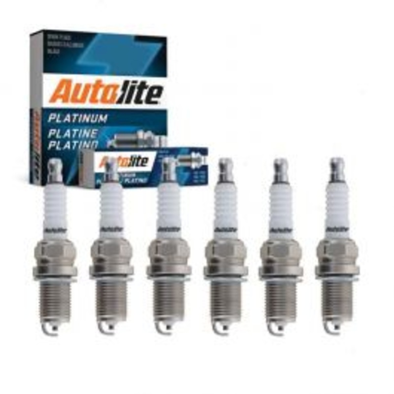 6 pc Autolite Platinum Spark Plug for 1992-1995 Mazda MX-3 1.8L V6