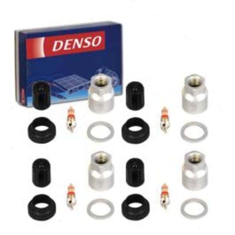 4 pc DENSO TPMS Sensor Service Kits for 2009-2014 Toyota Venza
