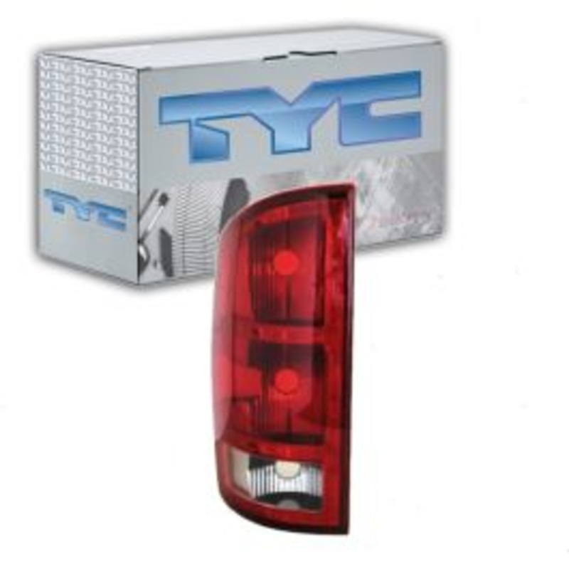 TYC Left Tail Light Lens for 2002-2006 Dodge Ram 3500