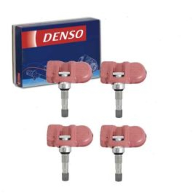 4 pc DENSO Tire Pressure Monitoring System Sensors for 2008-2015 Dodge Challenger