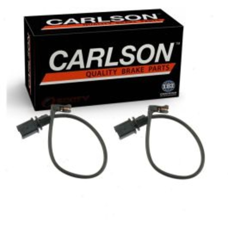 2 pc Carlson Rear Disc Brake Pad Wear Sensors for 2017 Porsche Macan