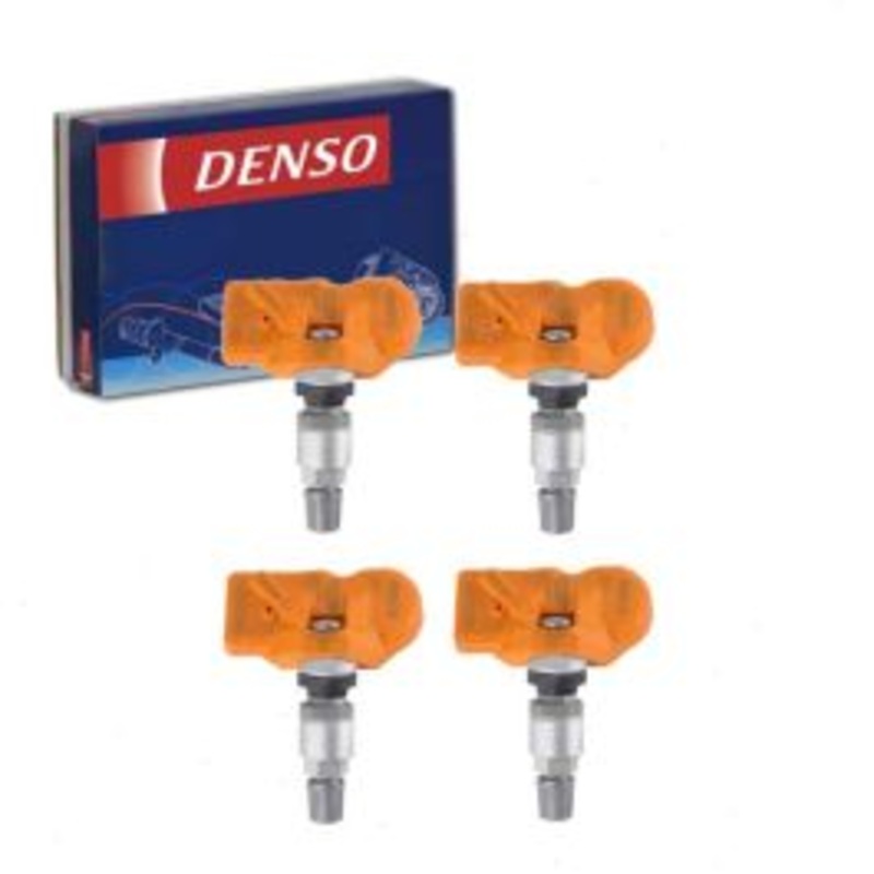 4 pc DENSO Tire Pressure Monitoring System Sensors for 2012-2014 BMW 650i