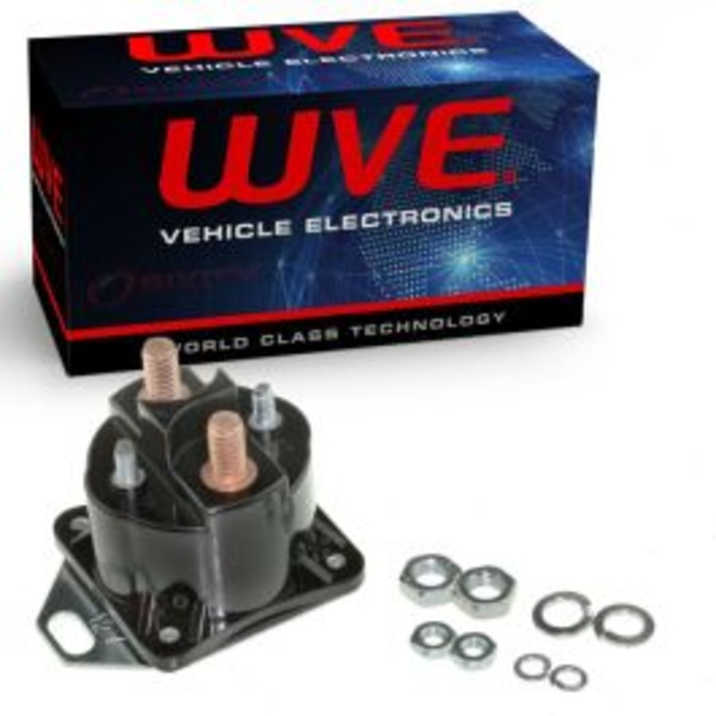 Wells WVE Starter Solenoid for 1985-2002 Lincoln Continental Mark VII Mark VIII Navigator Town Car 3.8L 4.6L 5.0L V6 V8