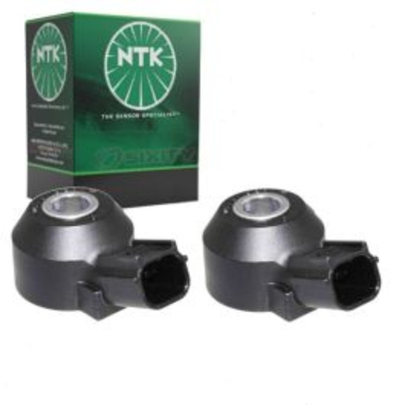 2 pc NTK Ignition Knock Detonation Sensors for 2016-2019 Acura TLX 3.5L V6