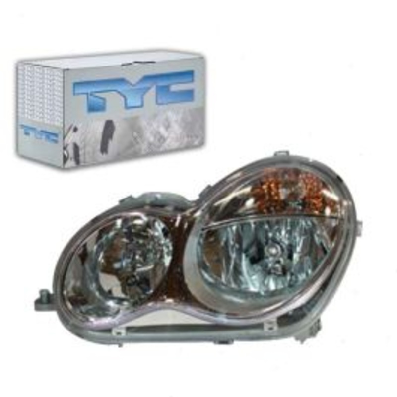 TYC Left Headlight Assembly for 2005-2007 Mercedes-Benz C230