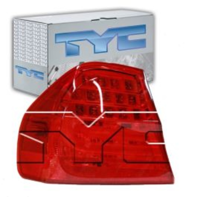 TYC Left Outer Tail Light Assembly for 2009-2011 BMW 335i xDrive