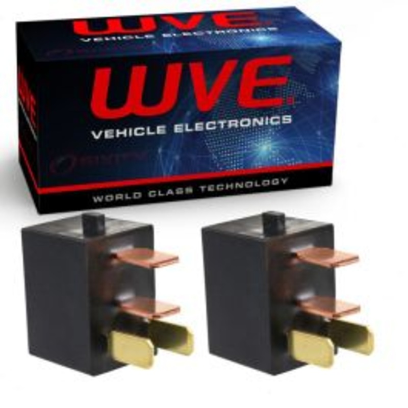 2 pc Wells WVE Headlight Relay for 2014 Acura RDX