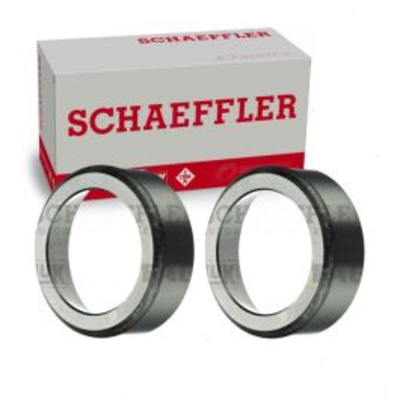 2 pc Schaeffler Front Inner Wheel Bearing Races for 2005-2008 Hino 165