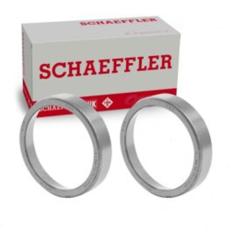 2 pc Schaeffler Front Inner Wheel Bearing Races for 1962-1966 Jaguar Mark X