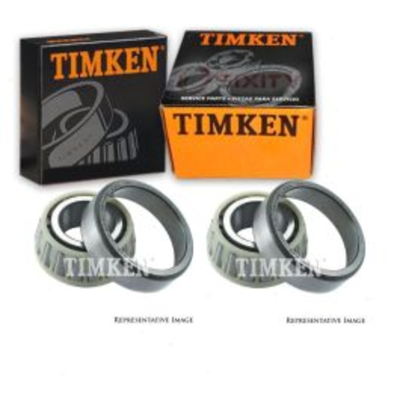 2 pc Timken Front Outer Wheel Bearing and Race Sets for 1982-1990 GMC S15