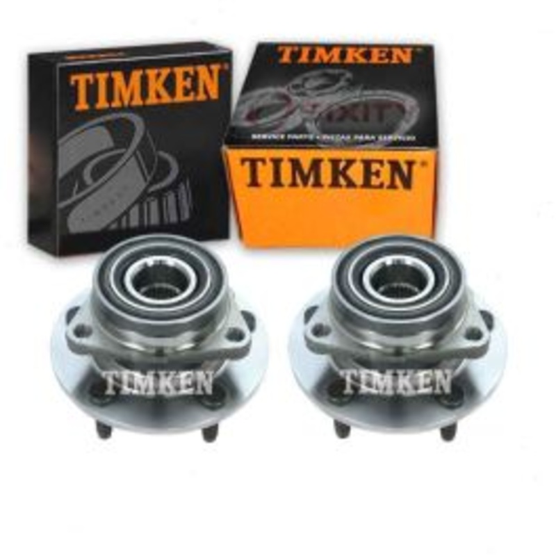 2 pc Timken Front Wheel Bearing Hub Assemblys for 1994-1999 Dodge Ram 1500