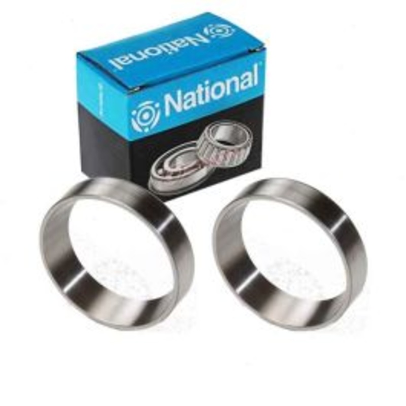 2 pc National Rear Axle Differential Bearing Races for 1971-1972 Mercury Comet