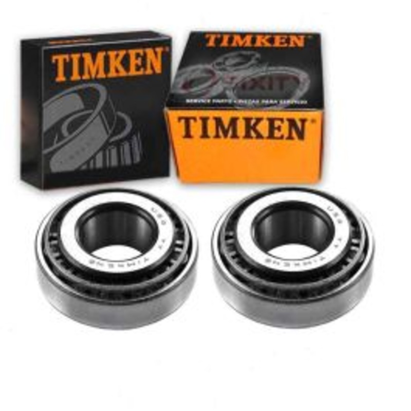 2 pc Timken Front Outer Wheel Bearing and Race Sets for 1961-1963 Mercury Meteor 2.8L 3.7L L6
