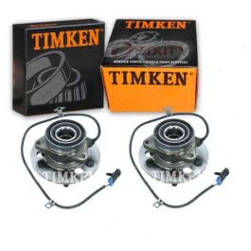 2 pc Timken Front Wheel Bearing Hub Assemblys for 1995-1998 GMC K1500