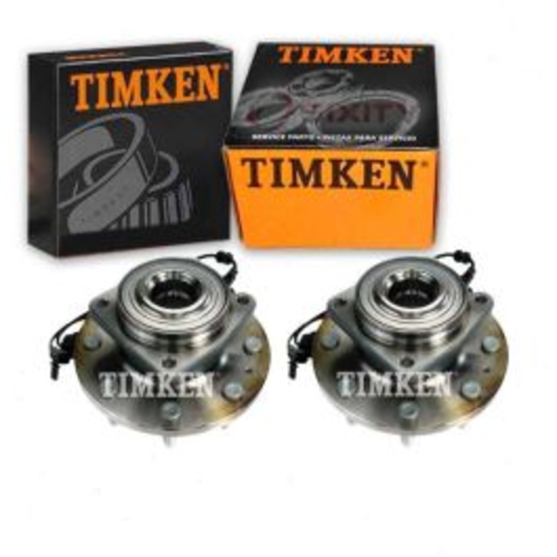 2 pc Timken Front Wheel Bearing Hub Assemblys for 2011-2015 Nissan Titan