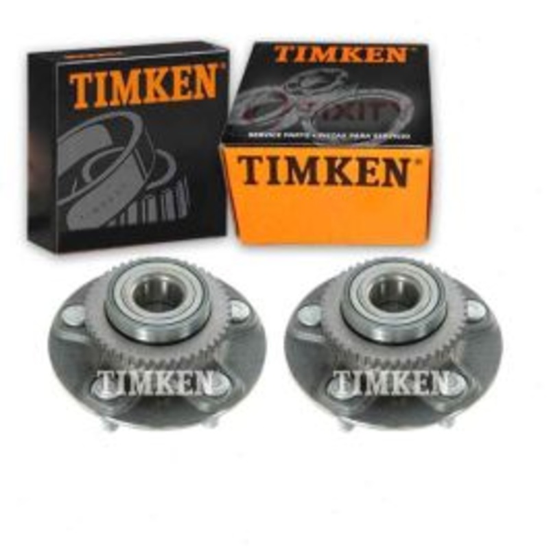 2 pc Timken Rear Wheel Bearing Hub Assemblys for 2013-2016 Chevrolet Malibu