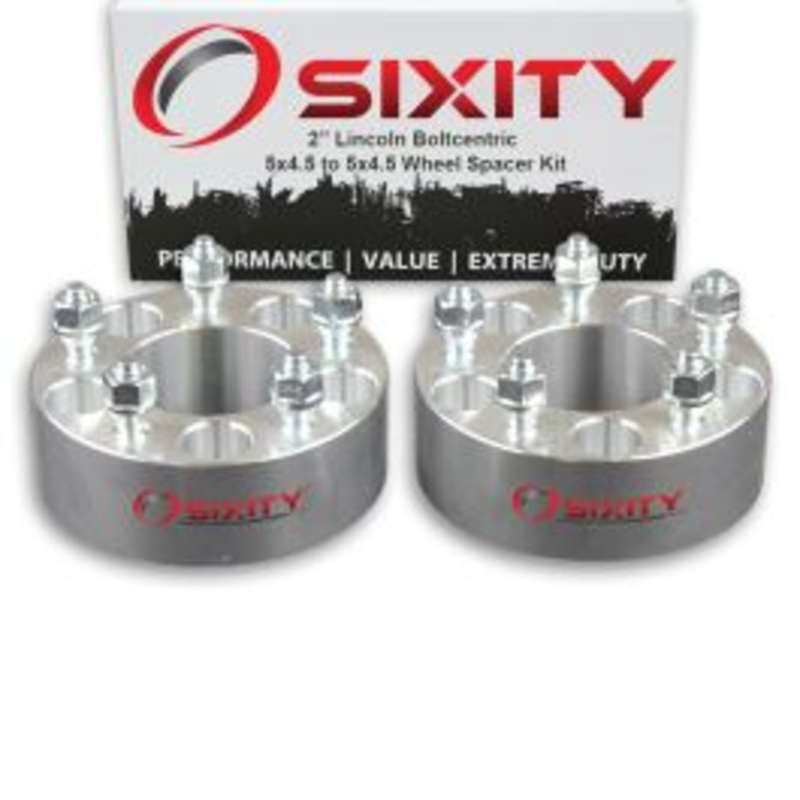 Sixity 2 pc 2" Thick Wheel Spacers - Lincoln MKZ Zephyr - 5x4.5