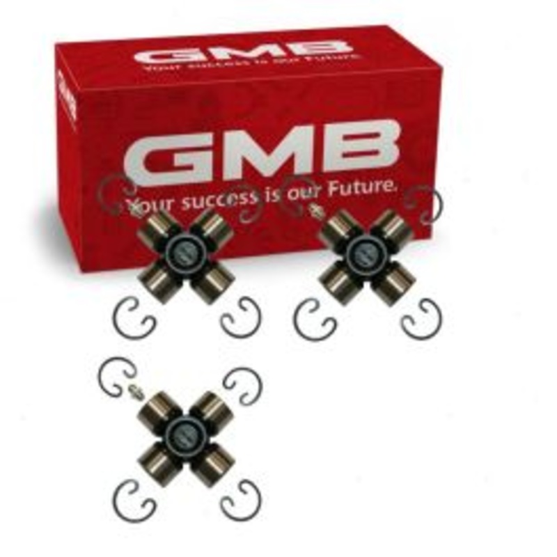 3 pc GMB Rear Shaft All Universal Joints for 1990 Dodge 2000 GTX