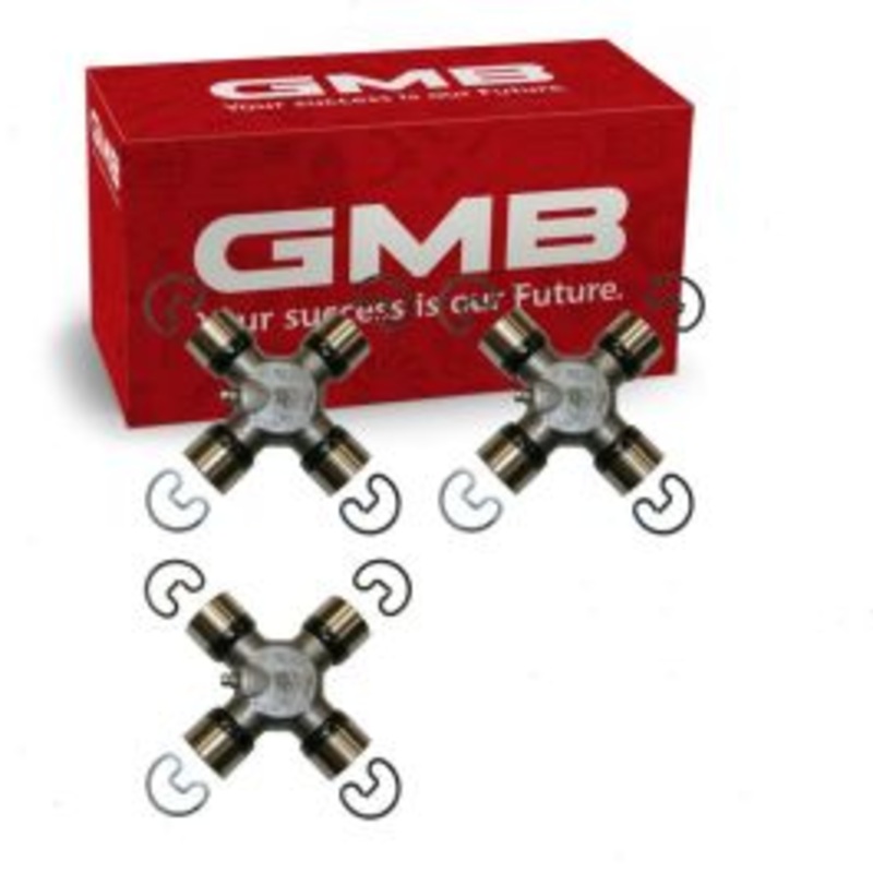 3 pc GMB Rear Shaft All Universal Joints for 1996-2000 GMC Savana 3500
