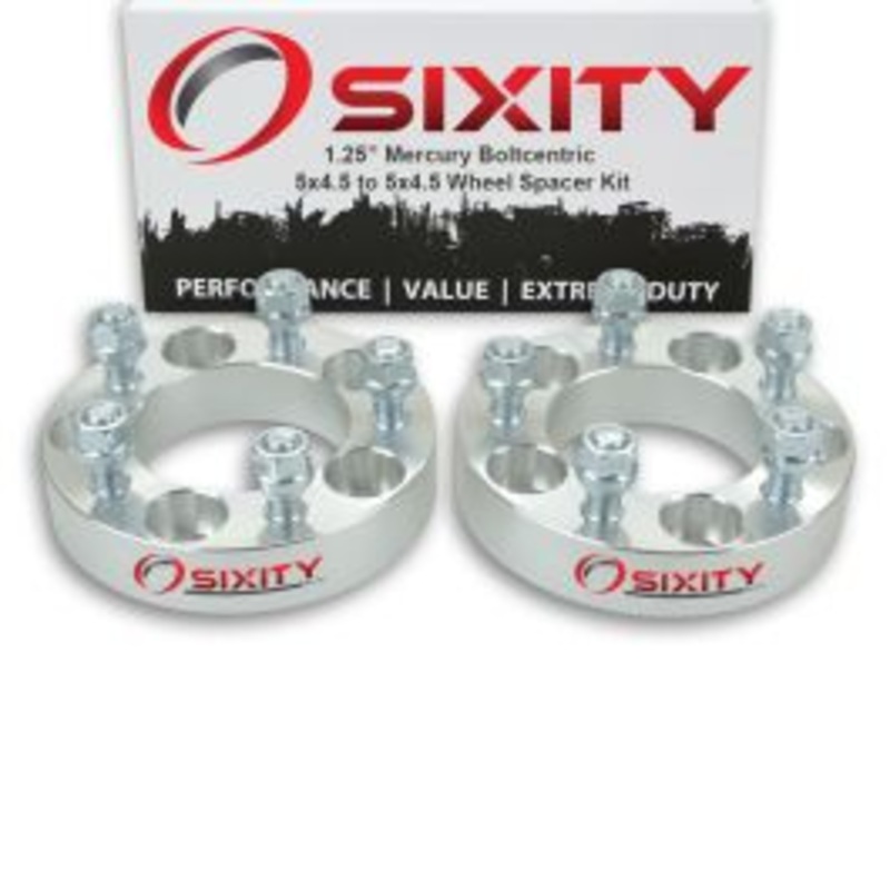 Sixity 2 pc 1.25" Thick Wheel Spacers - Mercury Grand Marquis - 5x4.5