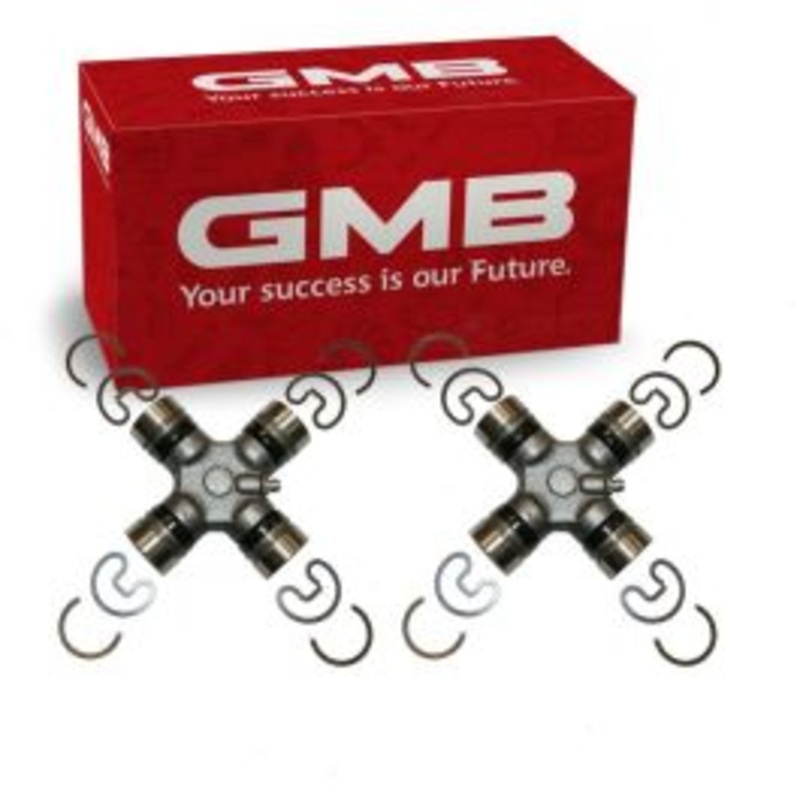 2 pc GMB Rear Shaft All Universal Joints for 1987-1991 Mercury Colony Park