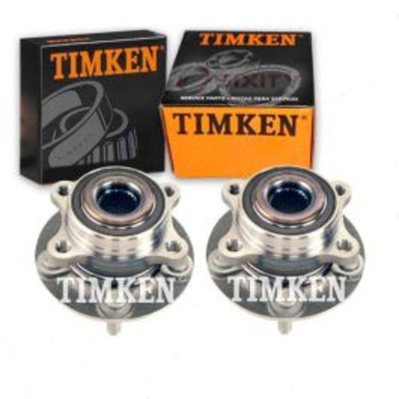 2 pc Timken Front Wheel Bearing Hub Assemblys for 2013-2016 Lincoln MKZ