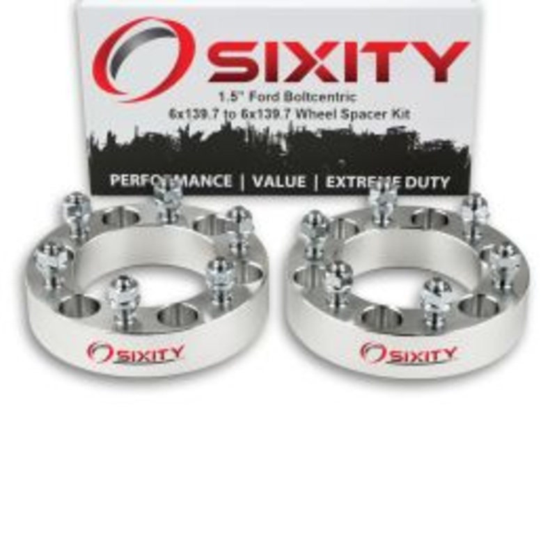 Sixity 2 pc 1.5" Thick Wheel Spacers - Ford Courier - 6x139.7mm