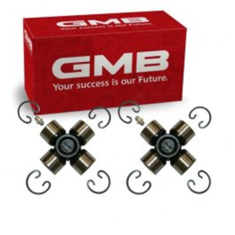 2 pc GMB Front Shaft All Universal Joints for 1985-1995 Suzuki Samurai