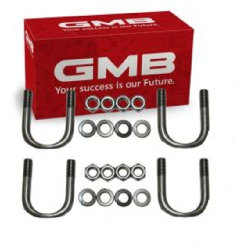 2 pc GMB Rear Shaft All Universal Joint U-Bolt Kit for 1992-1996 Ford E-350 Econoline Club Wagon