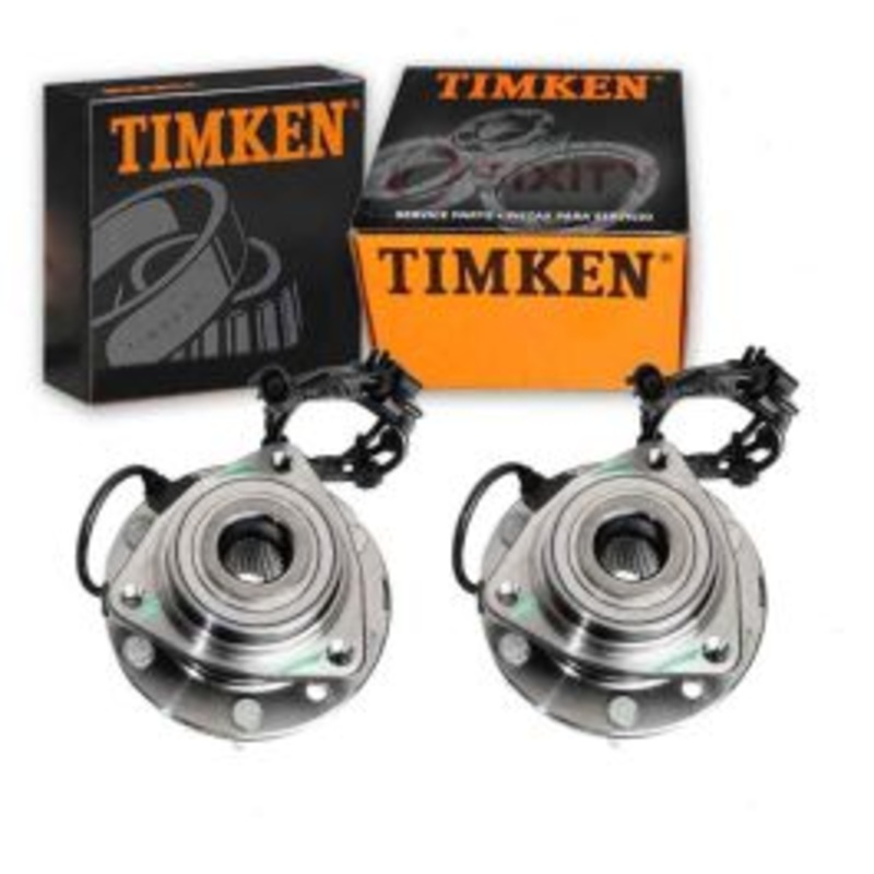2 pc Timken Front Wheel Bearing Hub Assemblys for 2002-2006 GMC Envoy XL
