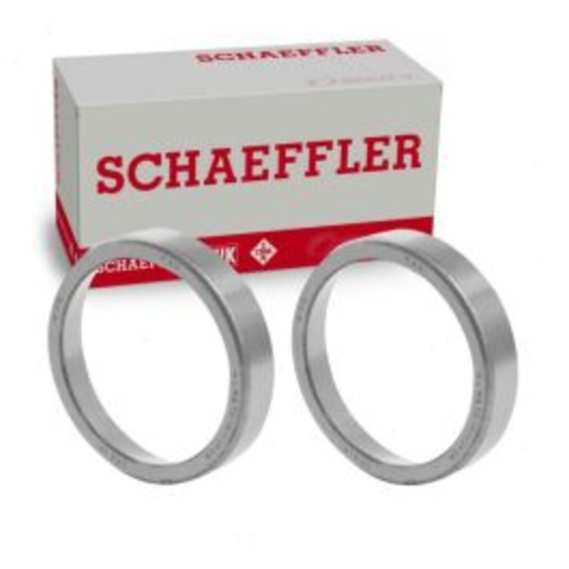 2 pc Schaeffler Front Inner Wheel Bearing Races for 1975-1980 Oldsmobile Starfire