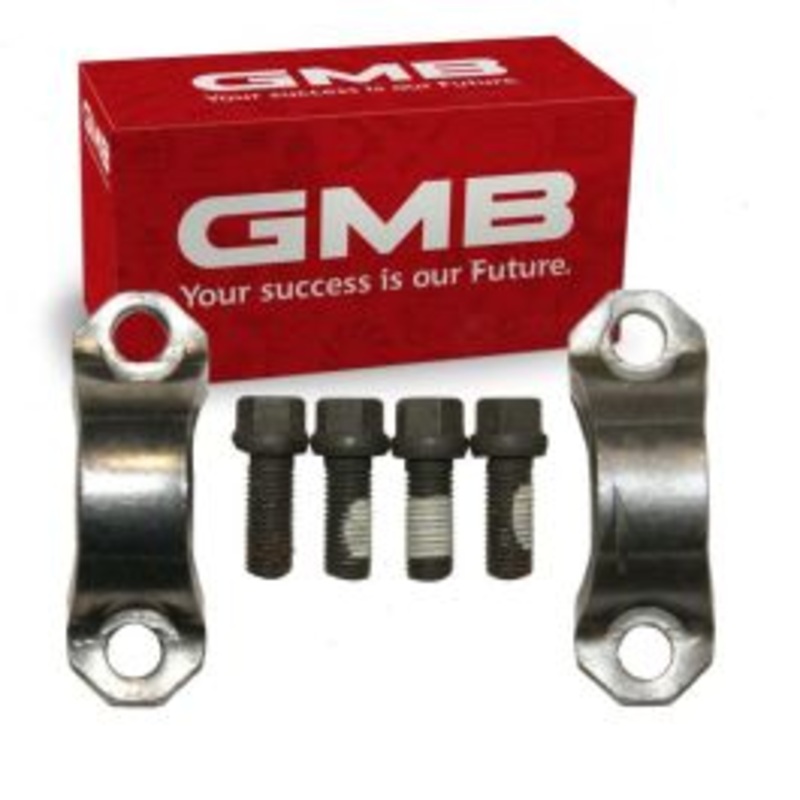 GMB Front Shaft Front Universal Joint Strap Kit for 1987-2006 Jeep Wrangler
