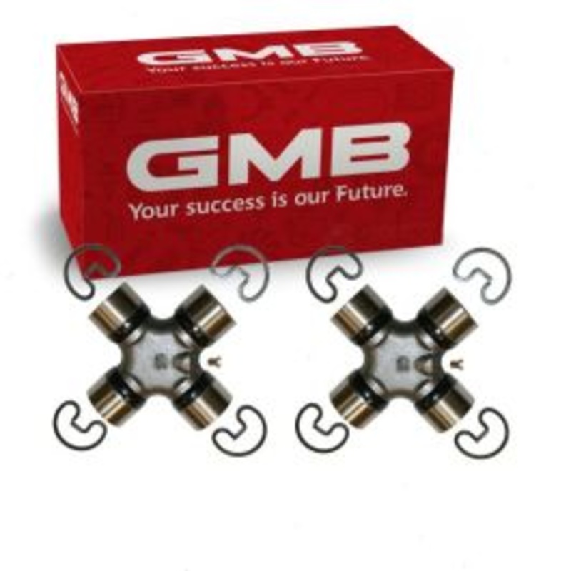 2 pc GMB Front Shaft Rear Center Universal Joints for 1994-1997 Mazda B3000