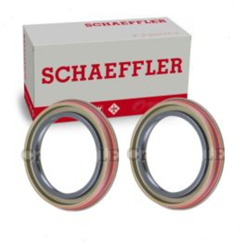 2 pc Schaeffler Rear Wheel Seals for 1992-1998 Ford E-350 Econoline