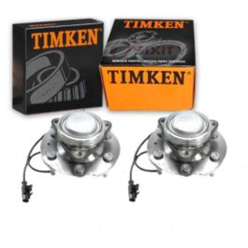 2 pc Timken Front Wheel Bearing Hub Assemblys for 2007-2014 GMC Yukon