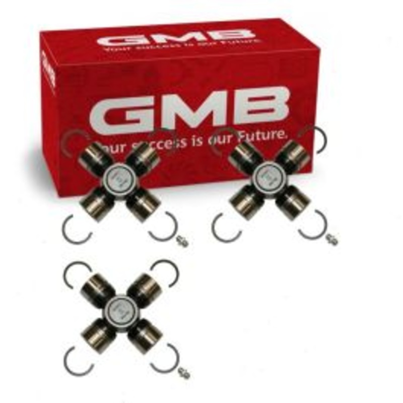 3 pc GMB Rear Shaft All Universal Joints for 1977-1993 Dodge W150
