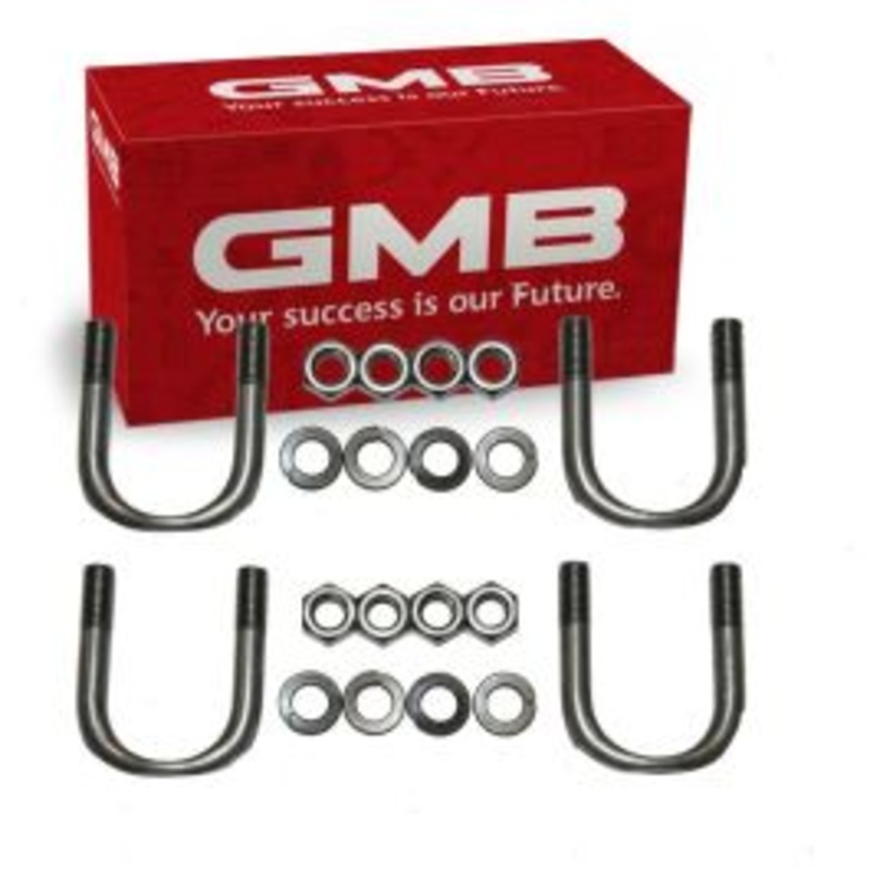 2 pc GMB Rear Shaft All Universal Joint U-Bolt Kit for 1956-1997 Ford Thunderbird