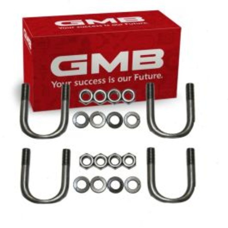 2 pc GMB Rear Shaft All Universal Joint U-Bolt Kit for 1961-1962 Buick LeSabre
