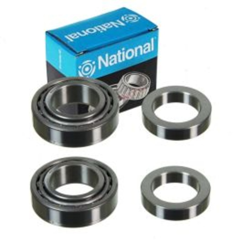 2 pc National Rear Inner Wheel Bearing and Race Sets for 1975 International Travelall