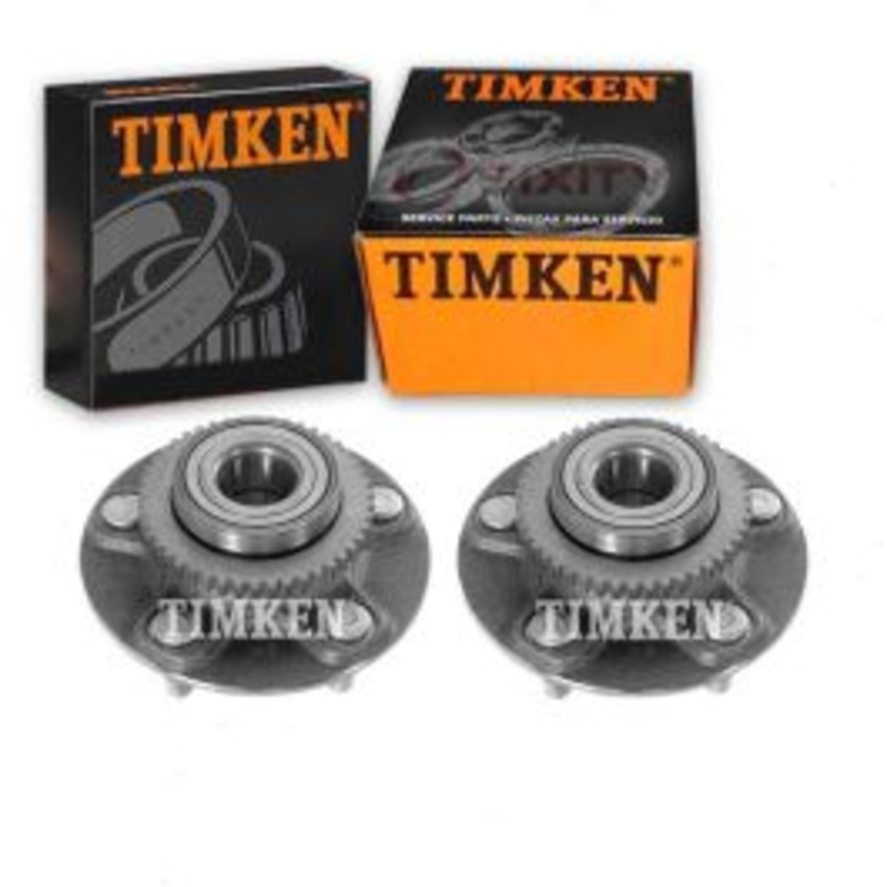 2 pc Timken Front Wheel Bearing Hub Assemblys for 2015-2018 Cadillac Escalade