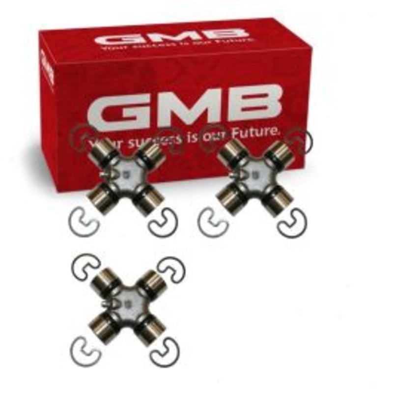 3 pc GMB Rear Shaft All Universal Joints for 1979-1981 GMC K1500