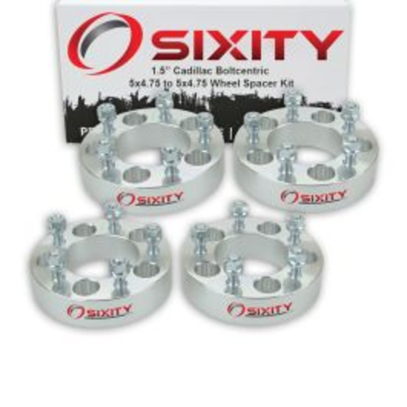 Sixity 4 pc 1.5" Thick Wheel Spacers - Cadillac El Dorado XLR - 5x4.75