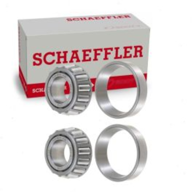 2 pc Schaeffler Front Outer Wheel Bearings for 1964-1966 Ford Mustang 4.3L 4.7L V8