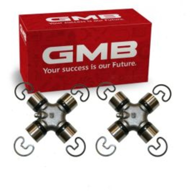 2 pc GMB Front Shaft All Universal Joints for 1959-1975 Jeep CJ6