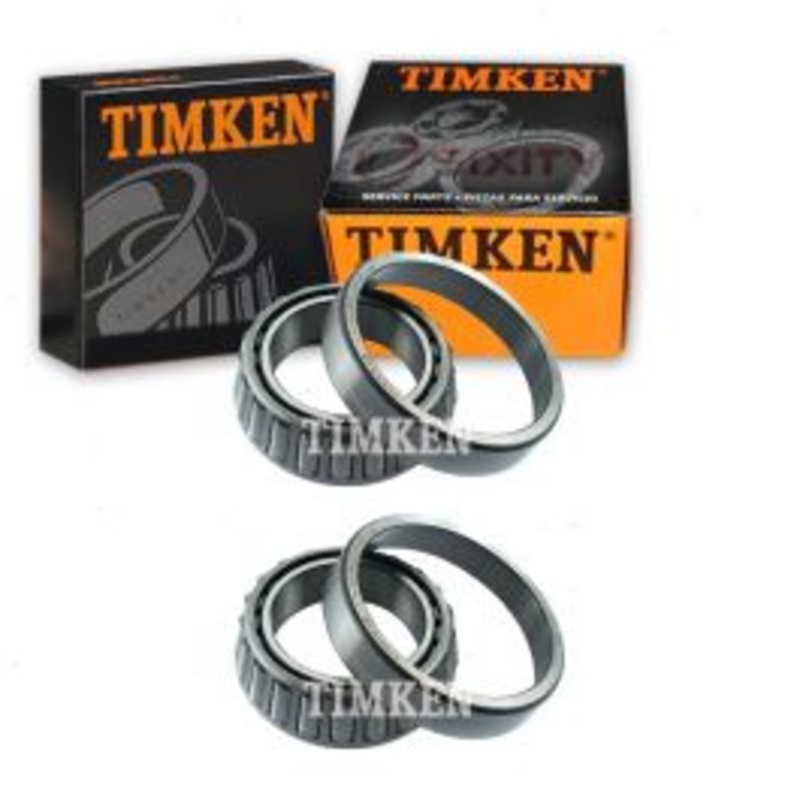 2 pc Timken Rear Outer Wheel Bearing and Race Sets for 1979-2000 GMC K3500