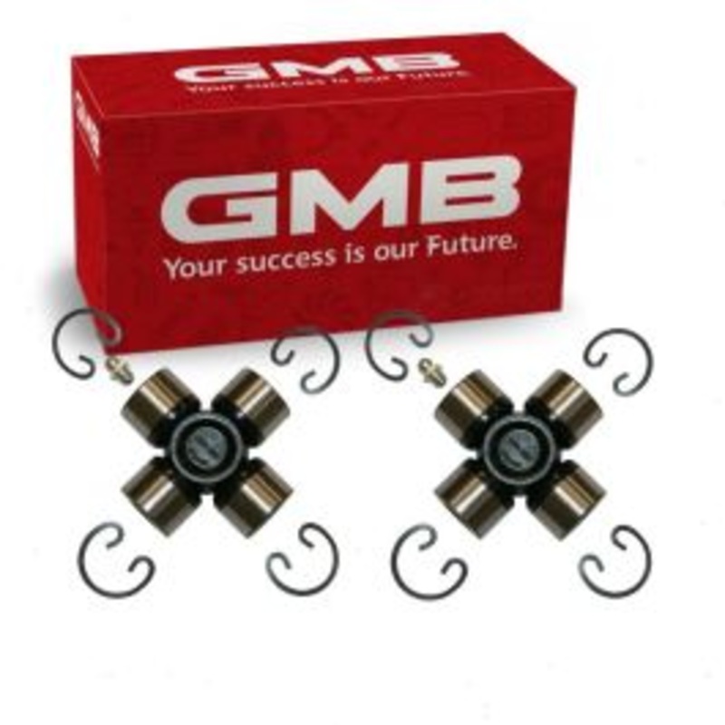 2 pc GMB Front Shaft All Universal Joints for 1983-2000 Mitsubishi Montero 3.0L V6