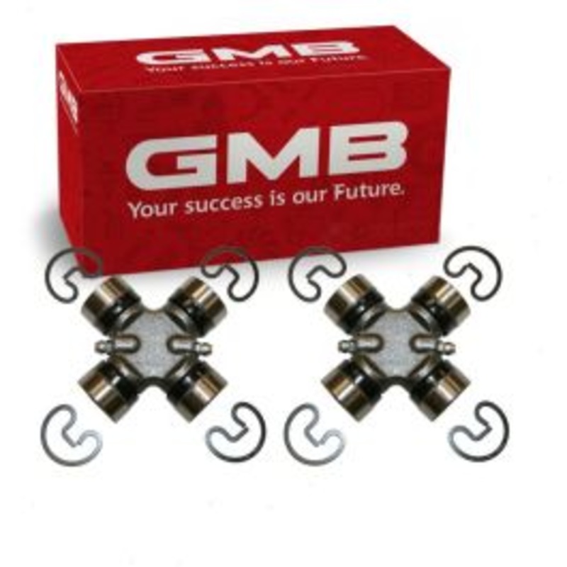 2 pc GMB Front Shaft All Universal Joints for 1987-2002 Land Rover Range Rover