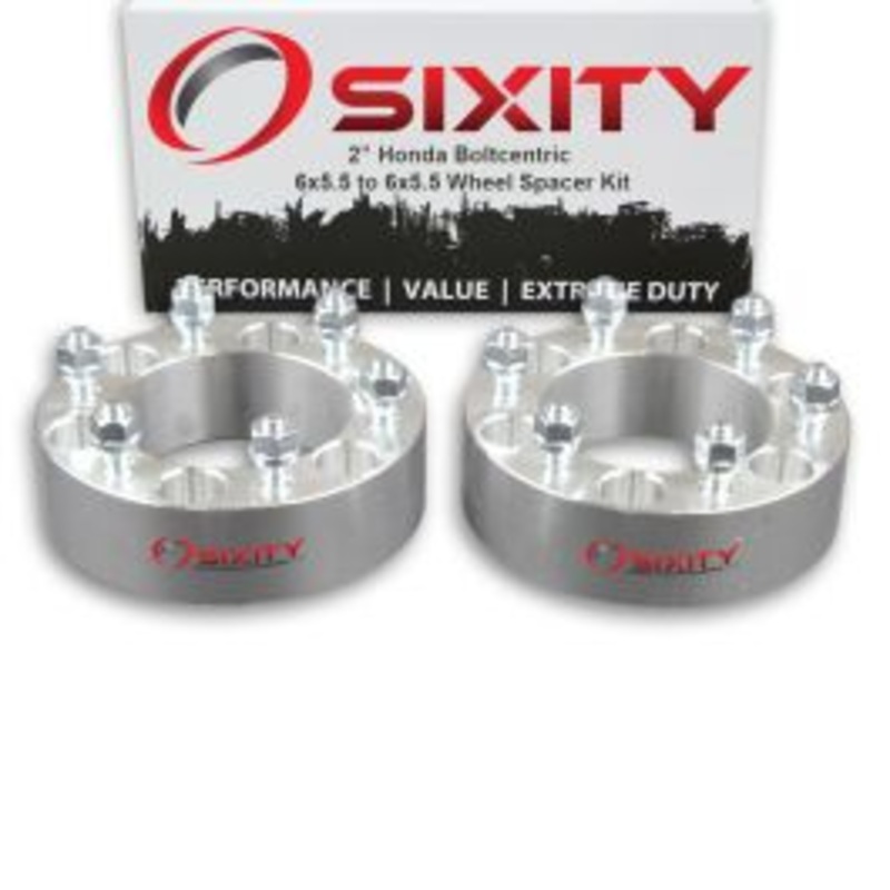 Sixity 2 pc 2" Thick Wheel Spacers - Honda Passport - 6x5.5
