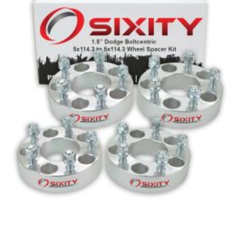 Sixity 4 pc 1.5" Thick Wheel Spacers - Dodge Coronet Monaco - 5x114.3mm